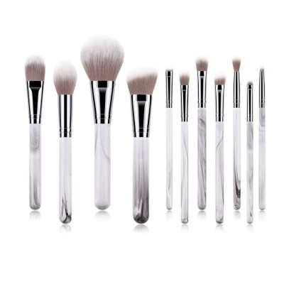 11pcs  beige  brush  makeup brushes