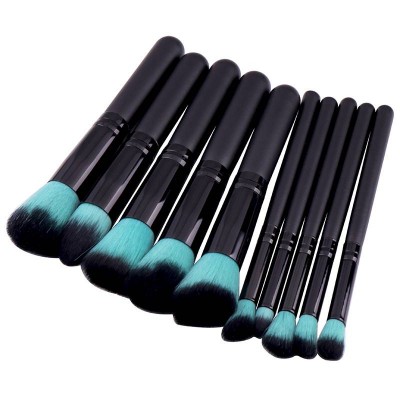 Professional Soft Brush kit Makeup Tools 10pcs Synthetic Make Up Blush Powder Foundation Eyeshadow Brushes