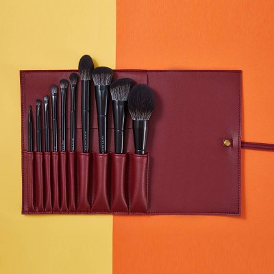 Happymakeup 10pcs  personalized  premium professional vegan makeup brush set